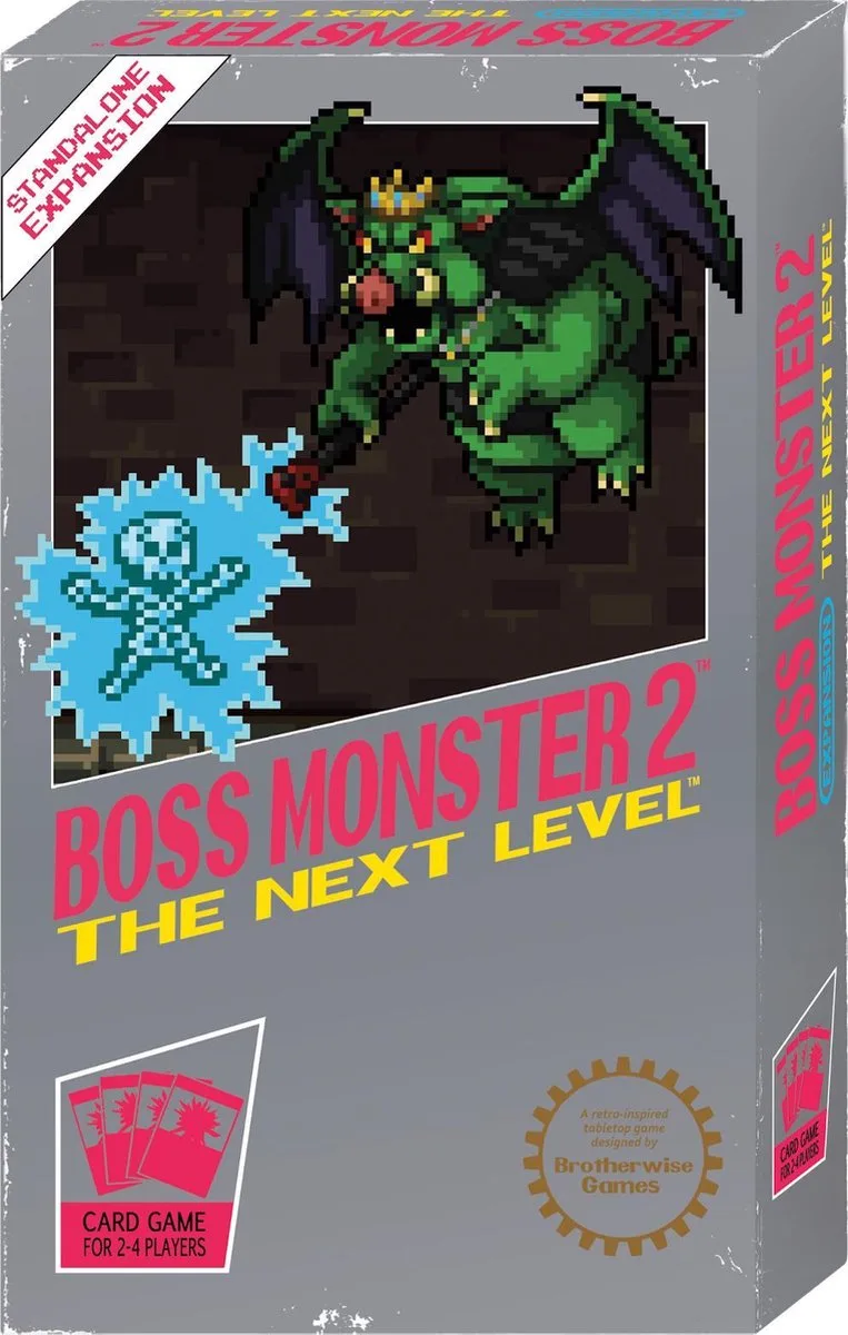 Boss Monster 2: The Next Level - Engelstalig Kaartspel from Brotherwise Games – box