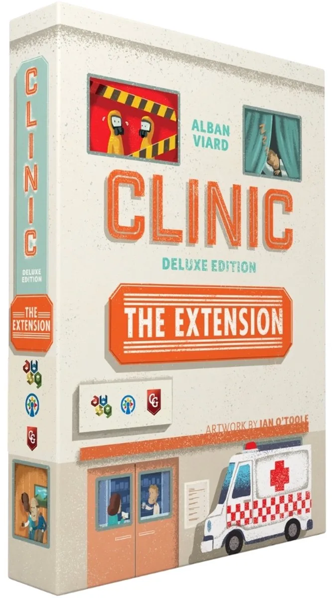 Clinic: Deluxe Edition 1rst Extension from Capstone Games – box