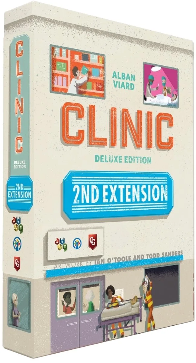 Clinic: Deluxe Edition 2nd Extension fra Capstone Games – æske