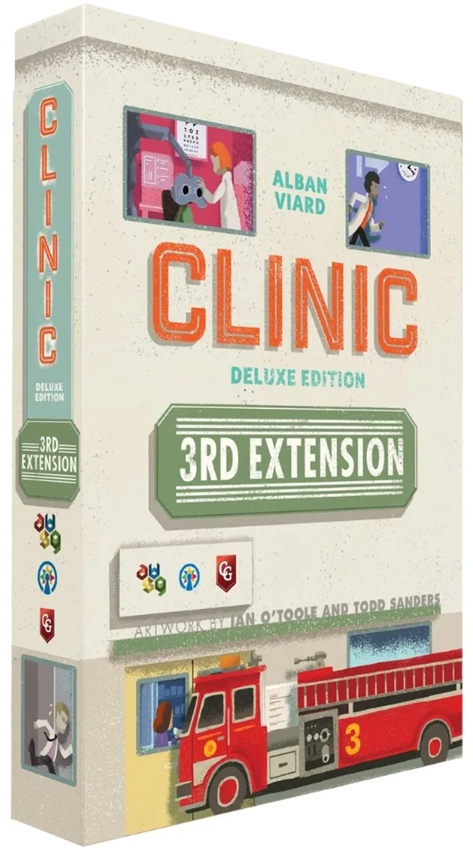 Clinic: Deluxe Edition 3rd Extension from Capstone Games – box