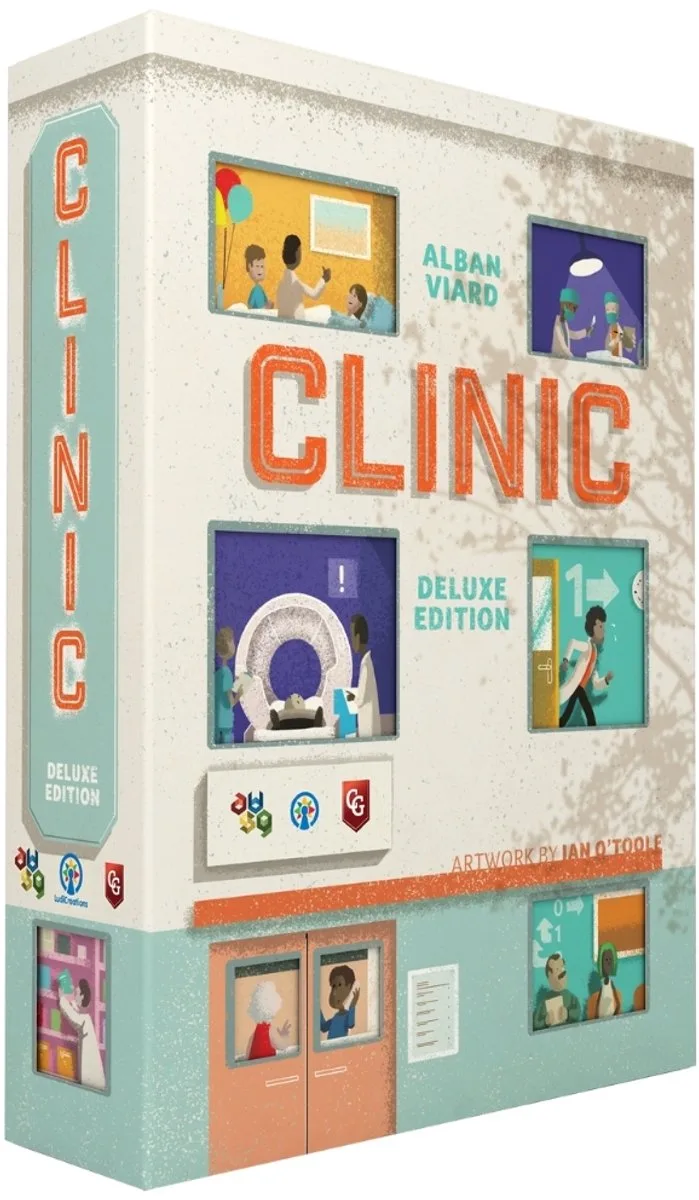 CliniC Deluxe Edition - Bordspel - Engelstalig från Capstone Games – kartong