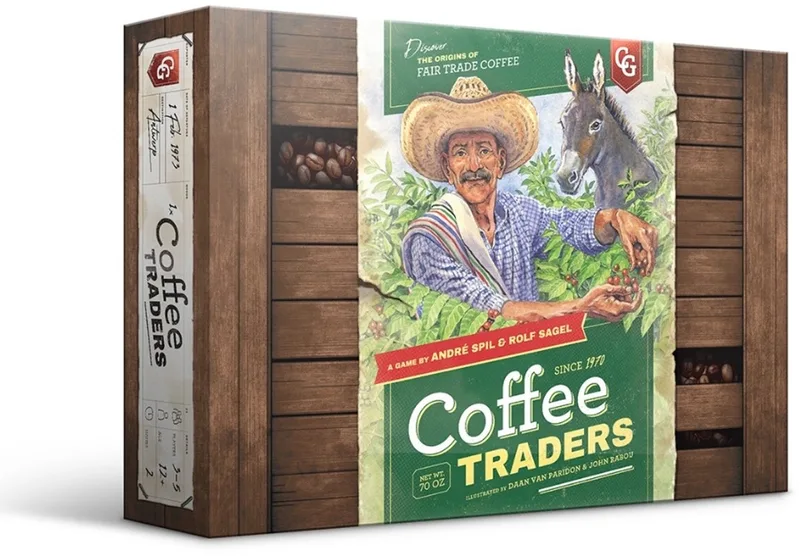 Coffee Traders - Bordspel - Fair Trade koffieplantages von Capstone Games – Schachtel