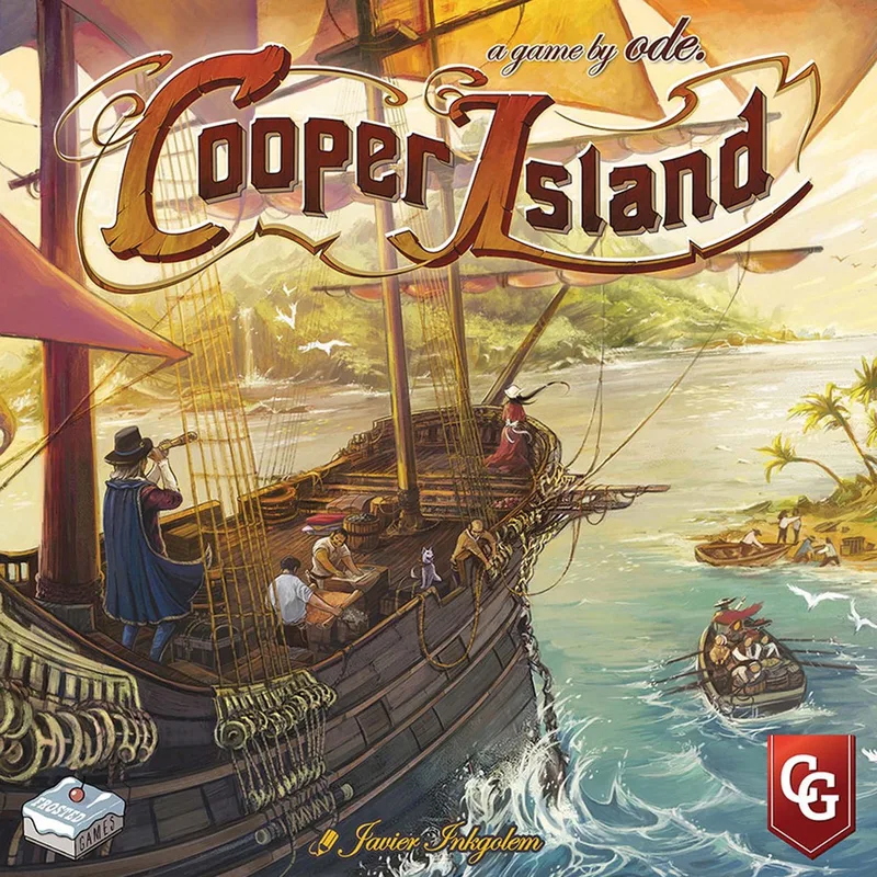 Cooper Island - Bordspel - Engelstalig from Capstone Games – box