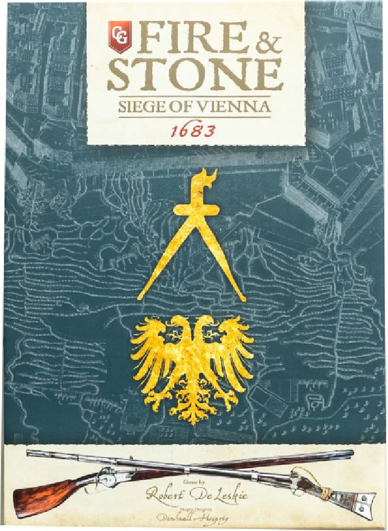 Fire & Stone Siege of Vienna 1683 - Historisch bordspel van Capstone Games – doos