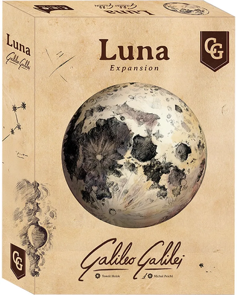 Galileo Galilei Luna Expansion - Bordspel Uitbreiding - Engels von Capstone Games – Schachtel
