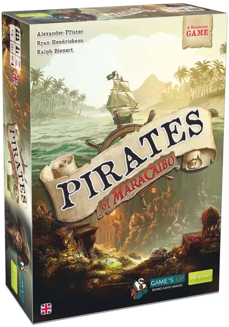 Pirates of Maracaibo - Bordspel (ENG) von Capstone Games – Schachtel