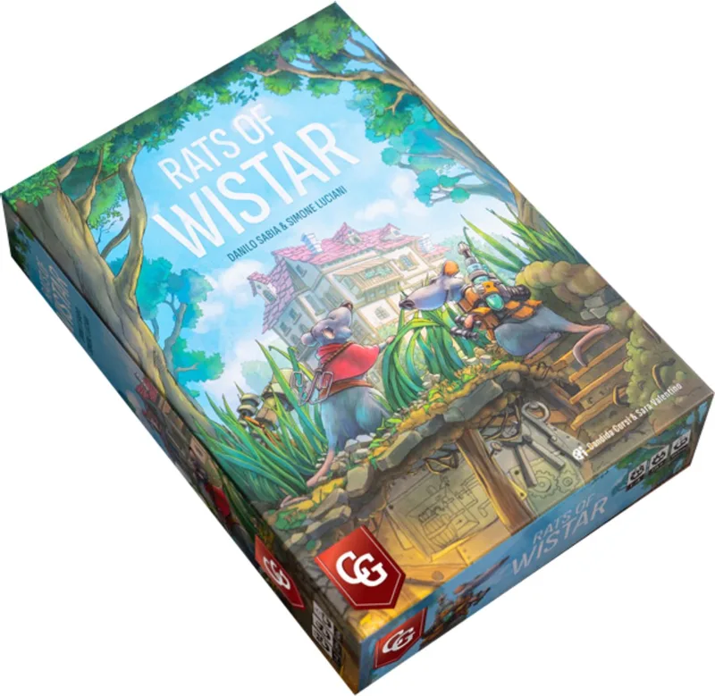 Rats of Wistar - Bordspel - Engelstalig from Capstone Games – box