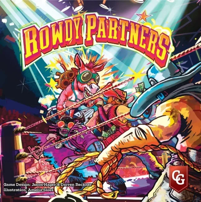 Rowdy Partners - Capstone Games Bordspel from Capstone Games – box