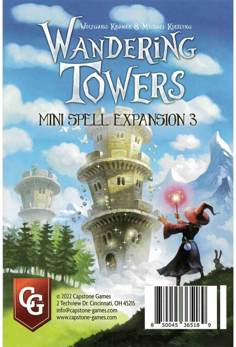 Wandering Towers Mini Expansion 3 from Capstone Games – box