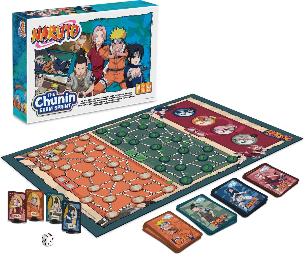 Naruto - The Chunin Challenge de Cartamundi – boîte