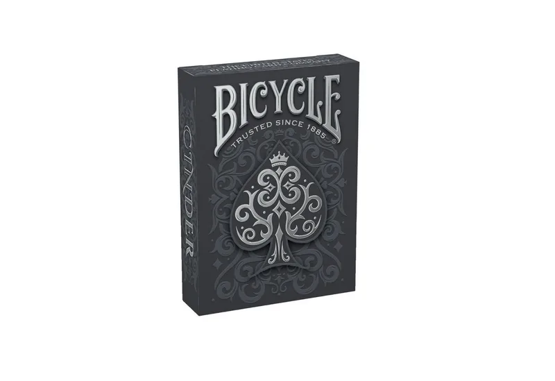 Spiel Bicycle® Kartendeck - Cinder, mit einzigartigem Air-Cushion®-Finish fra Cartamundi, Flerfarvet-udgave – æske