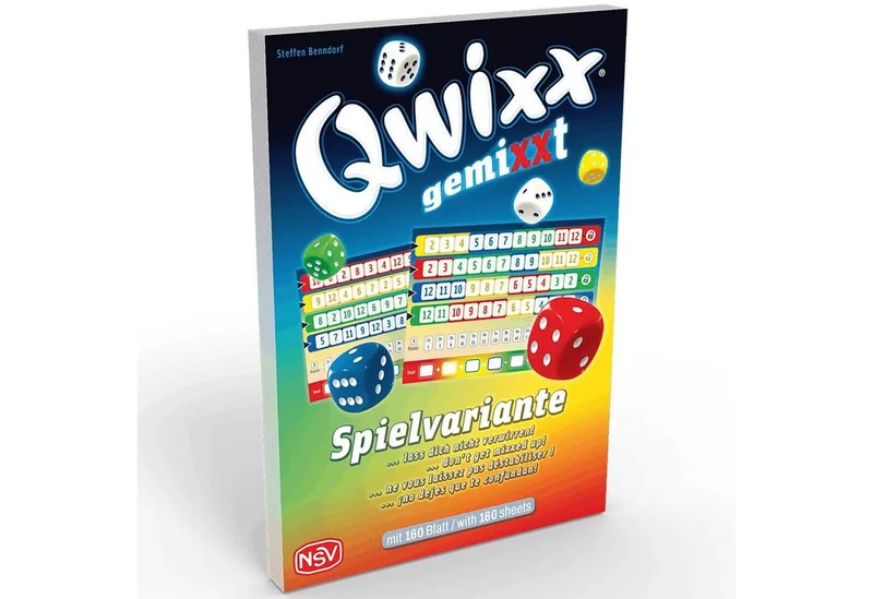 Spiel QWIXX GEMIXXT XL - ZUSATZBLÖCKE from Cartamundi – box