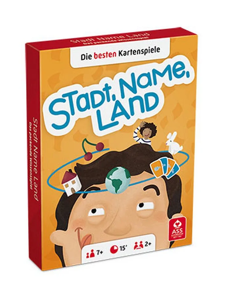 Spiel Stadt Name Land von Cartamundi – Schachtel