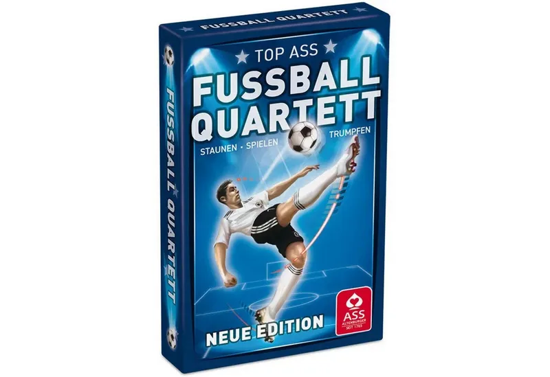 Spiel TOP ASS Giga Quartett "Fußball" de Cartamundi – boîte