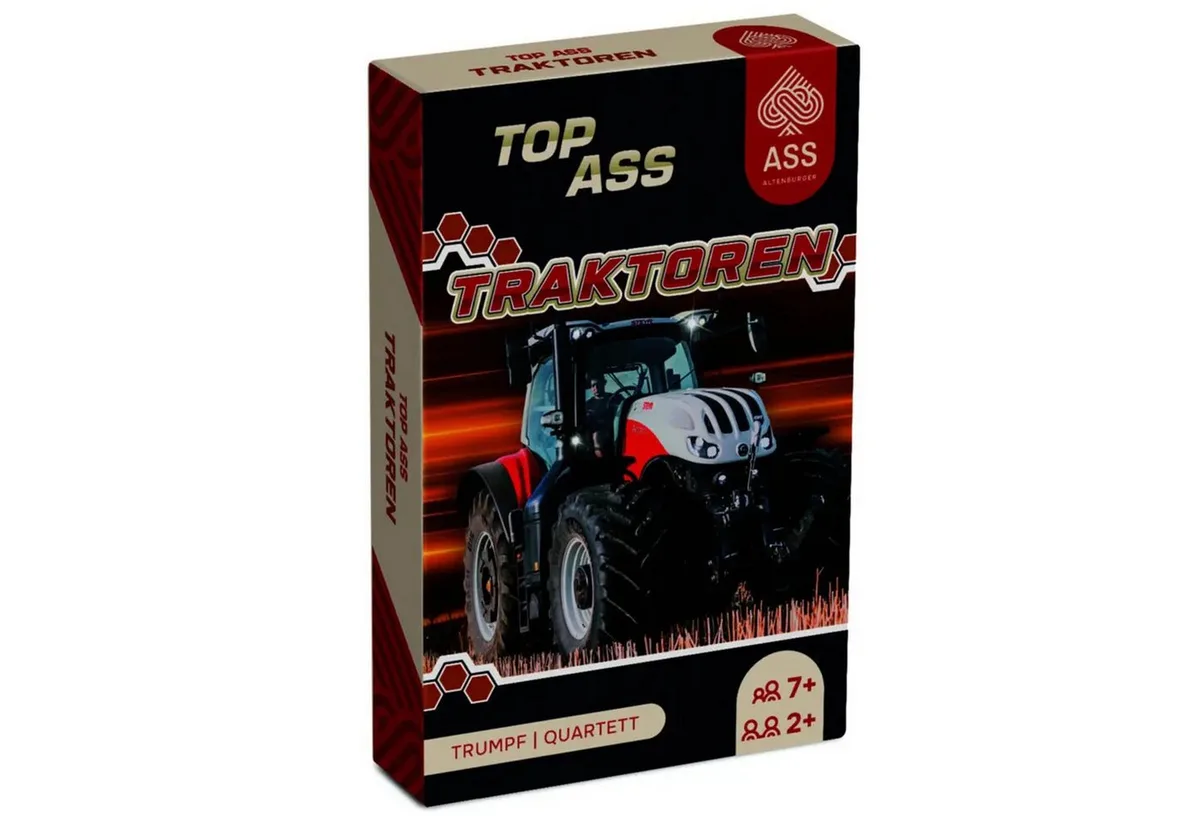 Spiel TOP ASS® - Traktoren NEU fra Cartamundi – æske