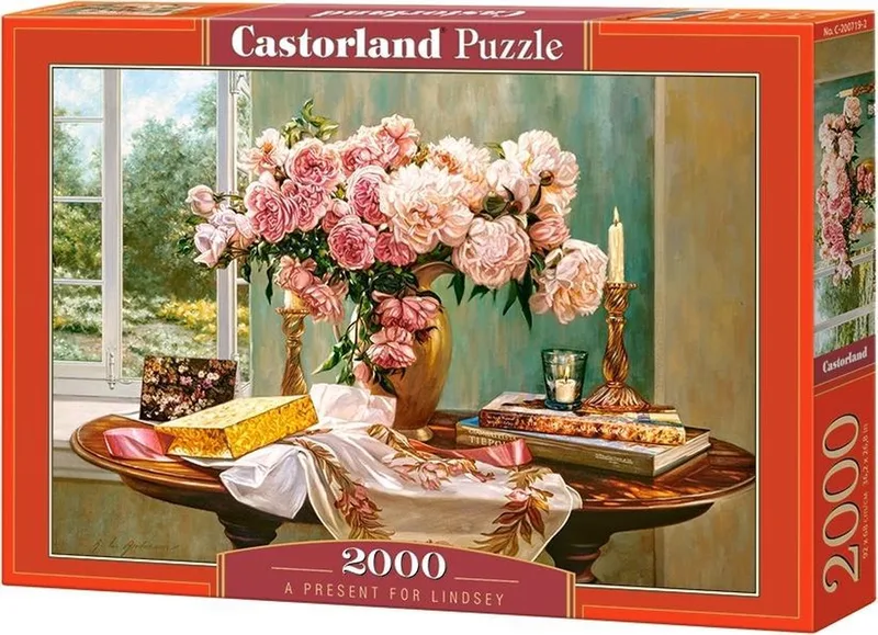 A Present for Lindsey - 2000 stukjes van Castorland, editie Meerkleurig – doos