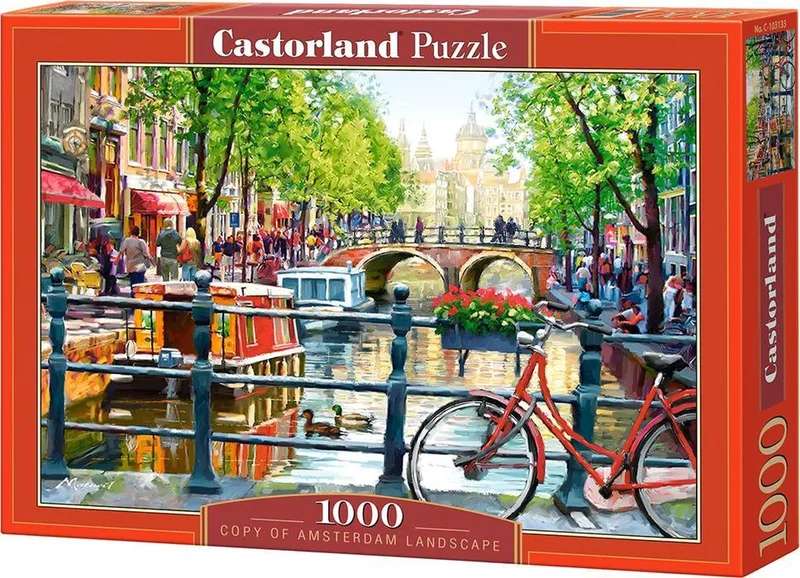 Amsterdam Landscape - 1000 stukjes van Castorland, editie Meerkleurig – doos