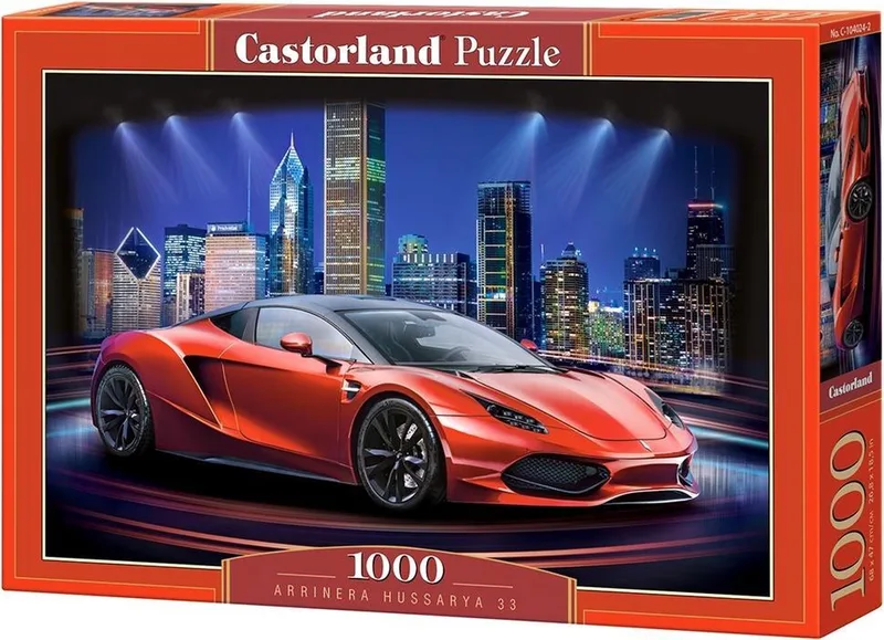 Arrinera Hussarya 33 – Puzzel – 1.000 stukjes – Satijnen afwerking – Perfecte pasvorm – Europese kwaliteit från Castorland, utgåva Arrinera Hussarya 33 – kartong