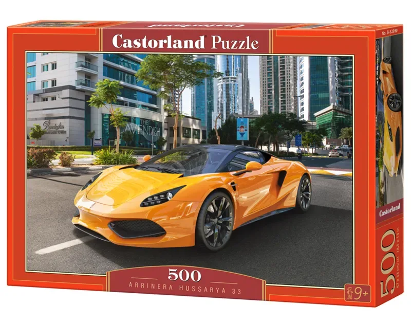 Arrinera Hussarya 33 – Puzzel – 500 stukjes – Satijnen afwerking – Perfecte pasvorm – Europese kwaliteit from Castorland, Arrinera Hussarya 33 edition – box 2 of 2