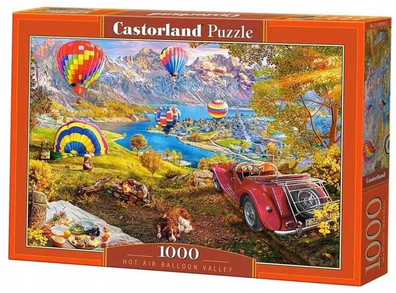 Ballonvallei Puzzel 1000 stukjes van Castorland, editie Information not available – doos