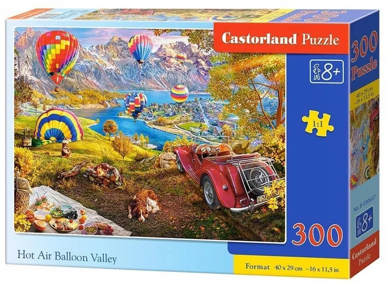 Ballonvallei Puzzel 300 stukjes van Castorland – doos