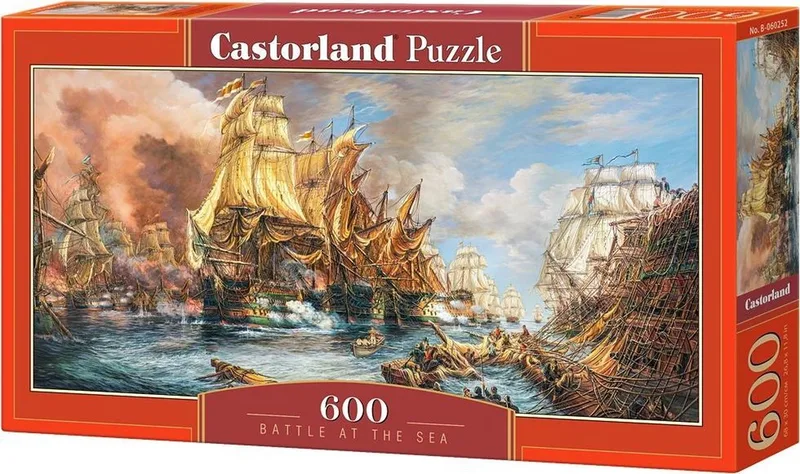 Battle at the Sea - 600 stukjes from Castorland, Multi-coloured edition – box