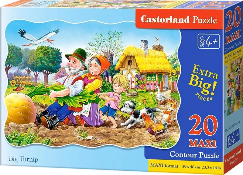 Big turnip - 20 stukjes MAXI van Castorland – doos