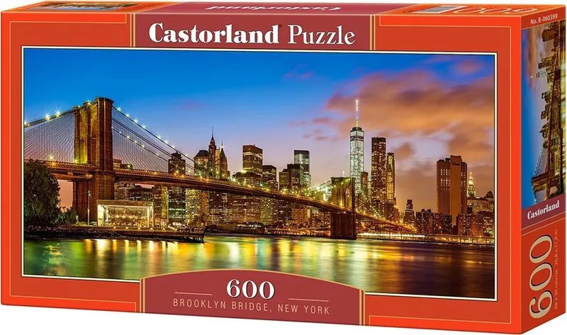 Brooklyn Bridge New York - 600 stukjes from Castorland, Multicolour edition – box