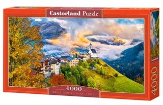 Colle Santa Lucia, Italy – Puzzel – 4.000 stukjes – Satijnen afwerking – Perfecte pasvorm – Europese kwaliteit de Castorland, édition Colle Santa Lucia, Italy – boîte 2 sur 2