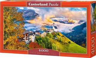 Colle Santa Lucia, Italy – Puzzel – 4.000 stukjes – Satijnen afwerking – Perfecte pasvorm – Europese kwaliteit de Castorland, édition Colle Santa Lucia, Italy – boîte 1 sur 2