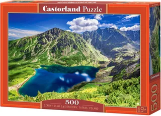 Czarny Staw Gasienicowy, Poland – Puzzel – 500 stukjes – Satijnen afwerking – Perfecte pasvorm – Europese kwaliteit de Castorland, édition Czarny Staw Gasienicowy, Poland – boîte 1 sur 2