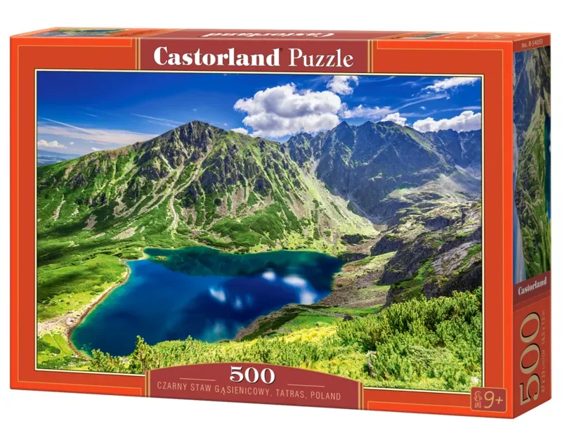 Czarny Staw Gasienicowy, Poland – Puzzel – 500 stukjes – Satijnen afwerking – Perfecte pasvorm – Europese kwaliteit de Castorland, édition Czarny Staw Gasienicowy, Poland – boîte 2 sur 2