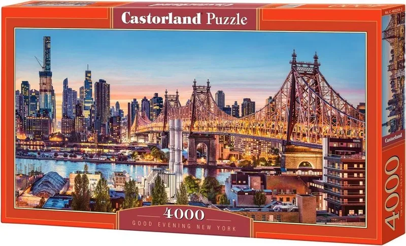 Good Evening New York - 4000 stukjes van Castorland, editie Meerkleurig – doos
