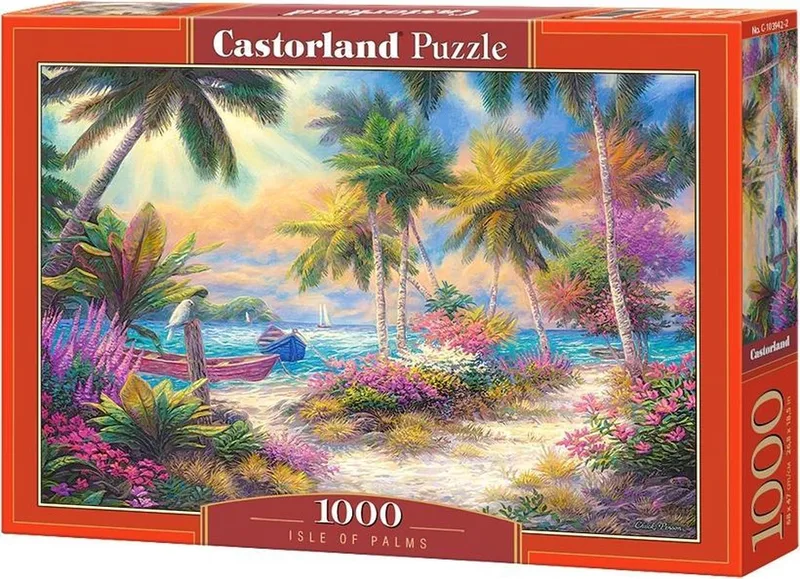 Isle of Palms - 1000 stukjes van Castorland, editie Meerkleurig – doos