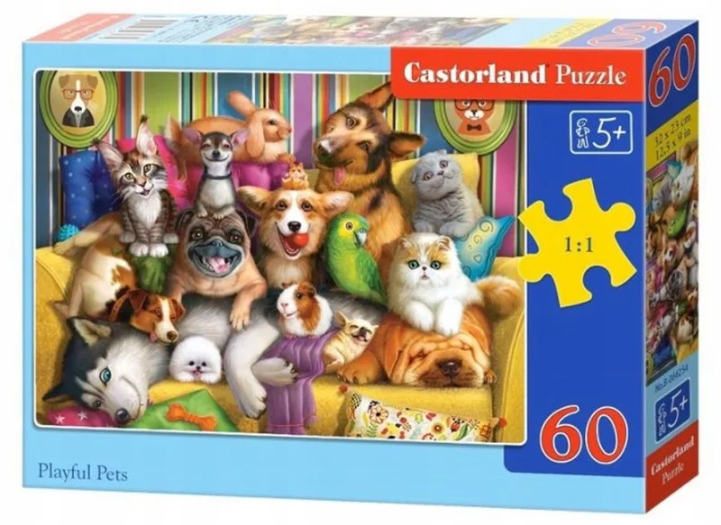Kinderpuzzel 60 Stuk - Creatieve Legpuzzel voor 5+ Jaar from Castorland, Information not available edition – box