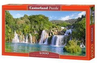 Krka Waterfalls, Croatia (4000) from Castorland – box 2 of 2