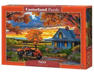 legpuzzel herfst rit - 500 stukjes puzzel volwassenen. von Castorland, Ausgabe Mehrfarbig – Schachtel 2 von 2