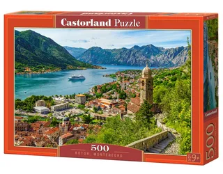 legpuzzel Kotor Montenegro 500 stukjes kleurrijk. from Castorland, Multicolour edition – box 2 of 2