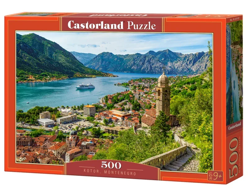 legpuzzel Kotor Montenegro 500 stukjes kleurrijk. from Castorland, Multicolour edition – box 2 of 2