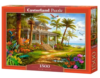 legpuzzel Palm House 1500 stukjes puzzelplezier. fra Castorland, Flerfarvet-udgave – æske 2 af 2