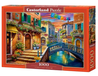 legpuzzel Venetian Dream - 1000 stukjes puzzelplezier. de Castorland, édition Multicolore – boîte 2 sur 2