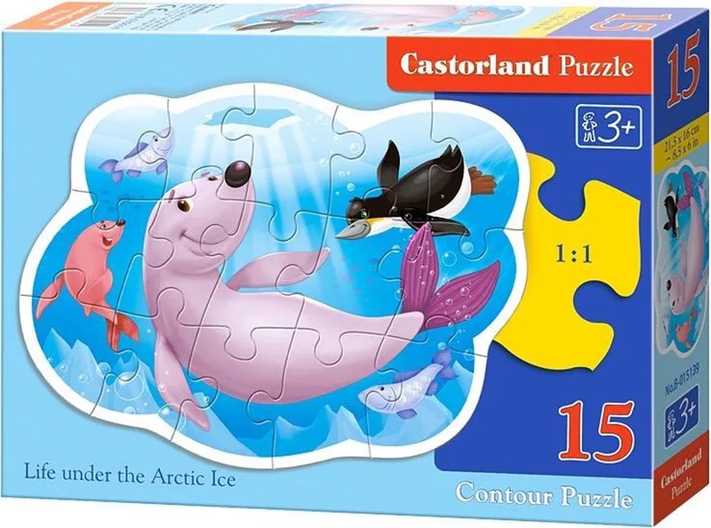 Life under the Arctic Ice - 15 stukjes from Castorland – box