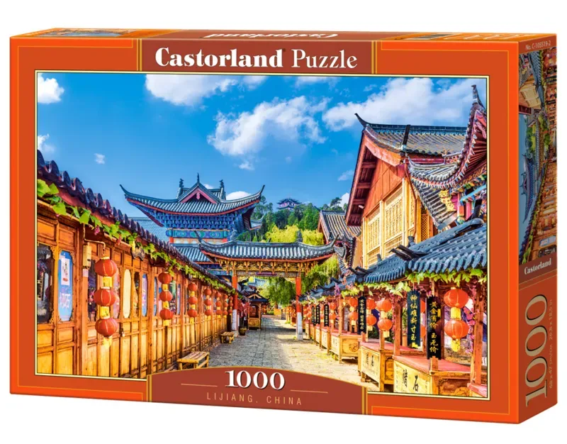 Lijiang, China – Puzzel – 1.000 stukjes – Satijnen afwerking – Perfecte pasvorm – Europese kwaliteit from Castorland, Lijiang, China edition – box 2 of 2