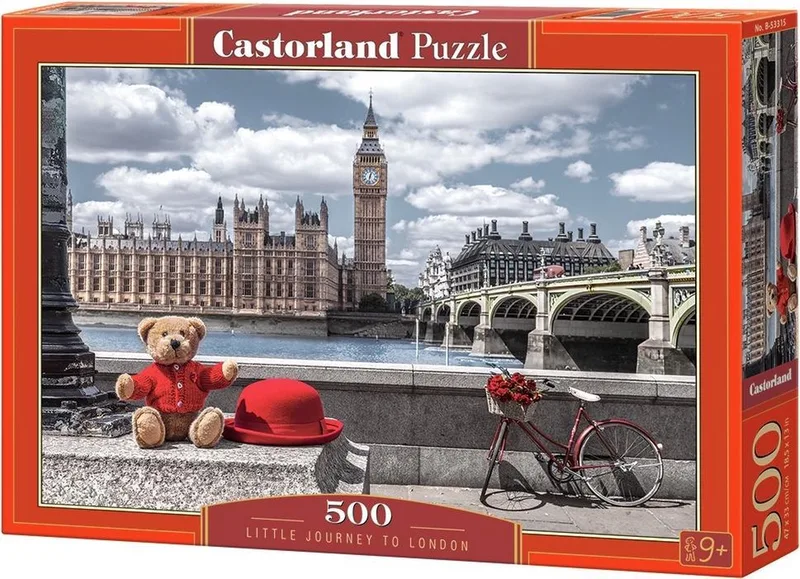 Little Journey to London - 500 stukjes von Castorland, Ausgabe Mehrfarbig – Schachtel