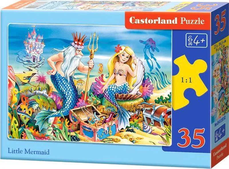 Little Mermaid - 35 stukjes van Castorland – doos