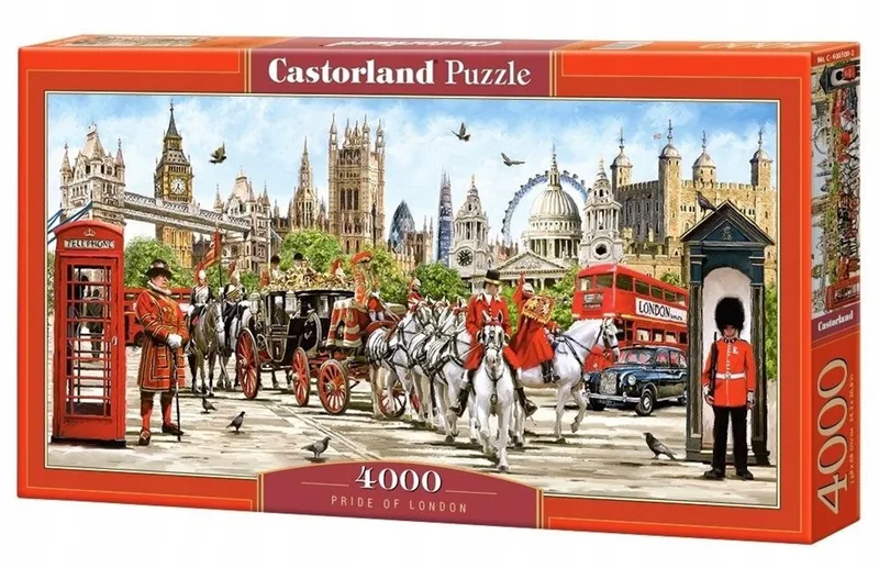 Londen Puzzel 4000 Stukken - Uitdagend voor Volwassenen from Castorland, Multicolour edition – box