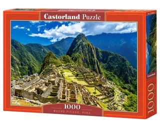Machu Picchu, Peru – Puzzel – 1000 stukjes – Satijnen afwerking – Perfecte pasvorm – Europese kwaliteit from Castorland, Machu Picchu, Peru edition – box 2 of 2