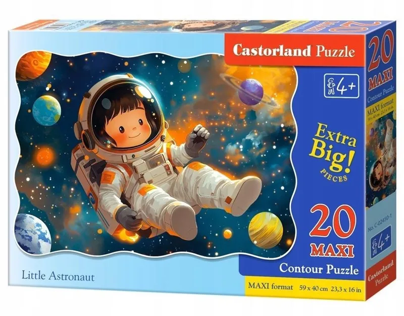 Maxi Puzzel 20 Stukken: Kleine Astronaut van Castorland – doos