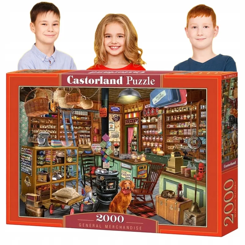 Merkloos 2000-delige Puzzel voor Volwassenen en Tieners from Castorland, Information not available edition – box