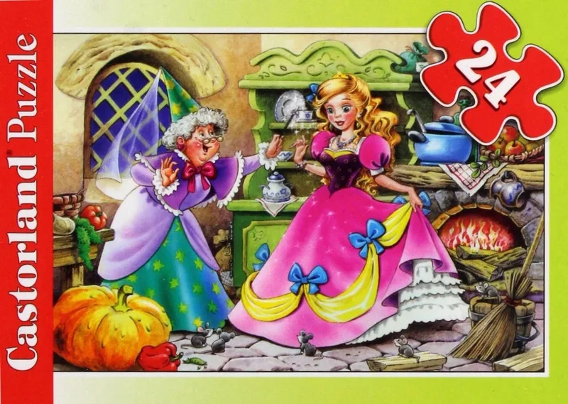 Minipuzzel Kopciuszek 24 Stukjes (16,5x11cm) from Castorland, Information not available edition – box